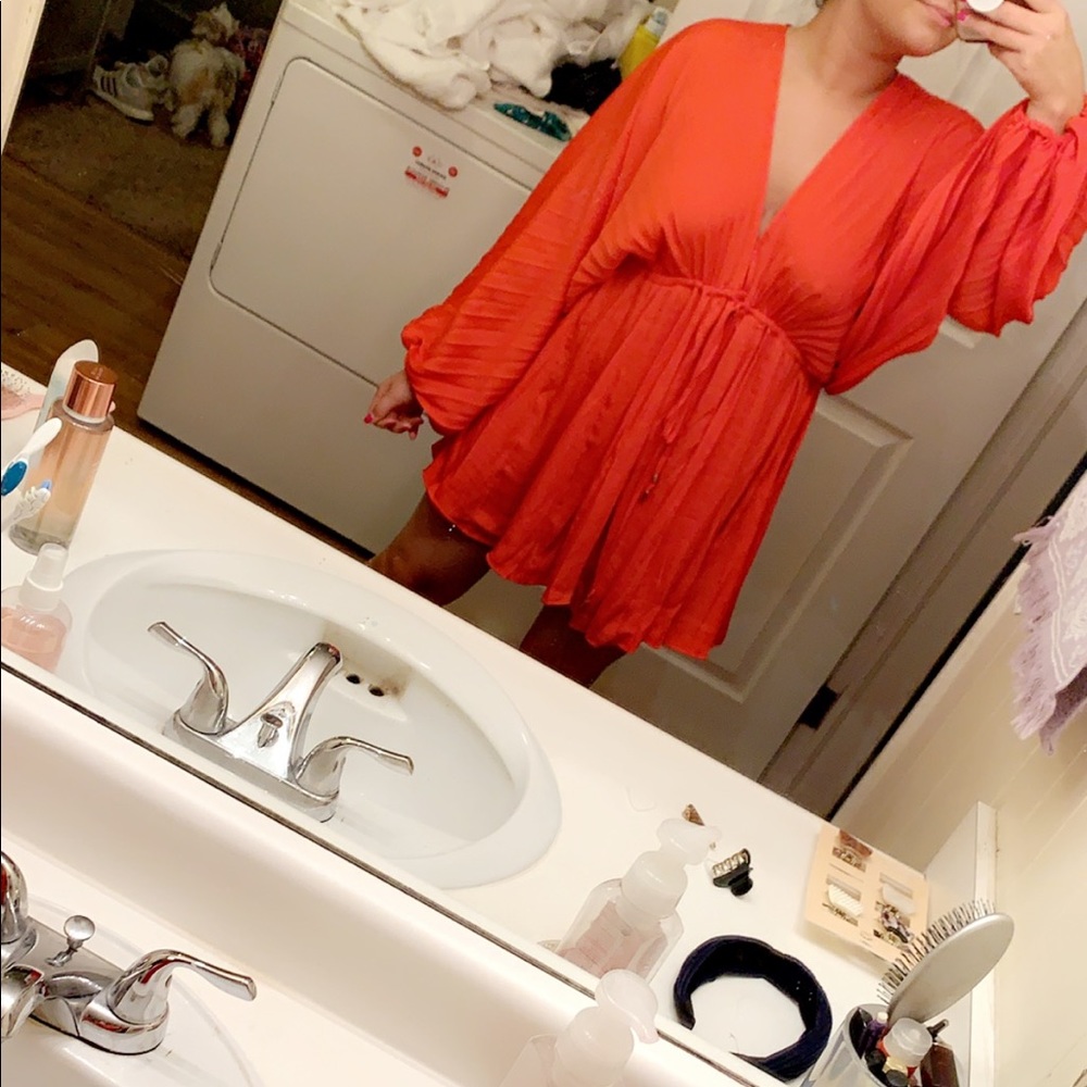 Arzel Free People Red Mini Dress